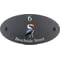 Personalised Hornbill Bird Motif Oval Slate House Sign Plaque 25x13cm