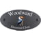 Personalised Hornbill Bird Motif Oval Slate House Sign Plaque 25x13cm