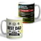 Personalised Best Dad In The World Grand Prix 11oz Ceramic Mug 
