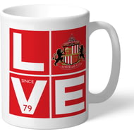 Personalised Sunderland AFC Love Mug