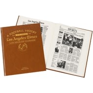Personalised Los angeles Chargers American NFL Football Newspaper Book