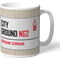 Personalised Nottingham Forest FC City Ground Street Sign Mug