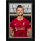 Personalised Liverpool FC Jordan Henderson Autograph Framed Player Photo