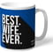 Personalised Reading Best Wife Ever Mug