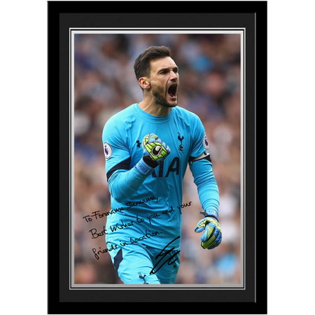 Personalised Tottenham Hotspur FC Lloris Autograph Player Photo Framed Print