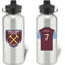 Personalised West Ham United FC Shirt Aluminium Sports Water Bottle