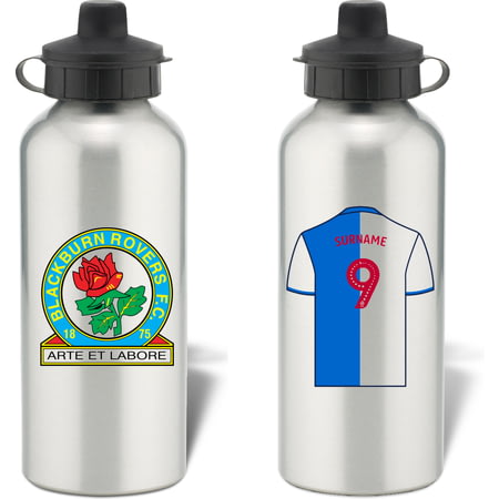 Personalised Blackburn Rovers FC Aluminium Water Bottle