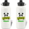 Personalised Kids Panda Aluminium Water Bottle