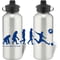 Personalised Millwall FC Player Evolution Aluminium Sports Water Bottle