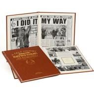 Personalised The Open Golf History Newspaper Book