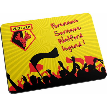 Personalised Watford FC Legend Mouse Mat