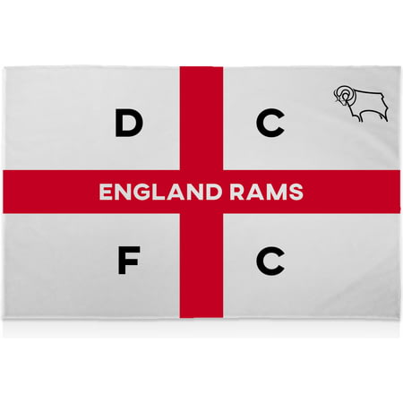 Personalised Derby County England Supporters Club 8ft X 5ft Banner