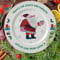 Personalised Very Hungry Caterpillar Treats For Santa 8" Plate