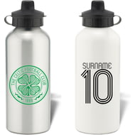Personalised Celtic FC Retro Shirt Aluminium Sports Water Bottle