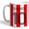 Personalised Sunderland AFC Retro Shirt Mug