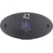 Personalised Bluebonnet Flower Motif Oval Slate House Sign Plaque 25x13cm
