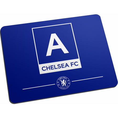 Personalised Chelsea FC Monogram Mouse Mat