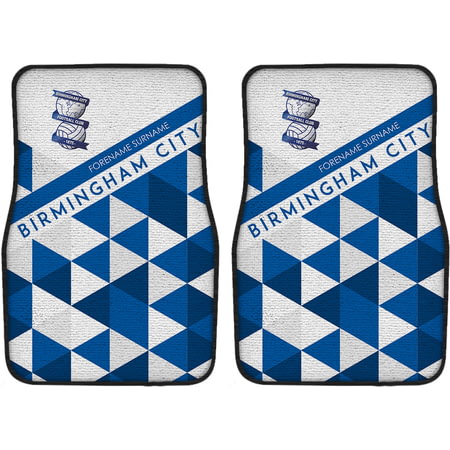 Personalised Birmingham City FC Patterned Front Car Mats