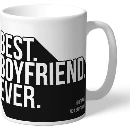 Personalised Derby County Best Boyfriend Ever Mug