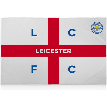 Personalised Leicester City FC England Supporters Club 8ft X 5ft Banner