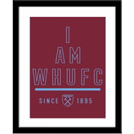 Personalised West Ham United I Am Framed Print