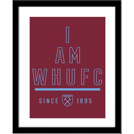 Personalised West Ham United I Am Framed Print