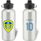 Personalised Leeds United FC Retro Shirt Aluminium Sports Water Bottle