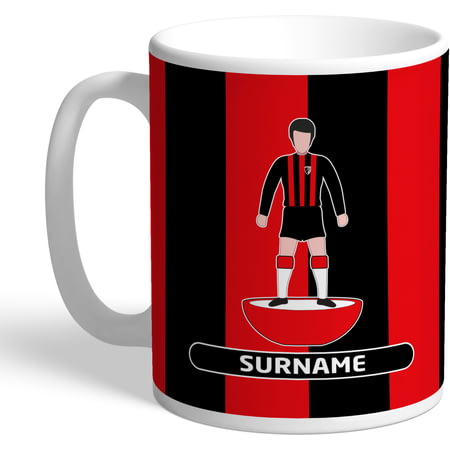 Personalised AFC Bournemouth Player Figure Mug