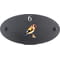 Personalised Goldfinch Bird Motif Oval Slate House Sign Plaque 25x13cm