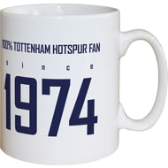 Personalised Tottenham Hotspur FC 100 Percent Mug