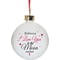 Personalised To The Moon & Back Christmas Tree Ceramic Bauble