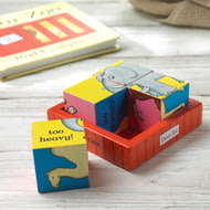 Personalised Dear Zoo Puzzle Block