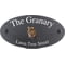 Personalised Mouse Wildlife Animal Motif Oval Slate House Sign Plaque 25x13cm