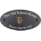 Personalised Mouse Wildlife Animal Motif Oval Slate House Sign Plaque 25x13cm