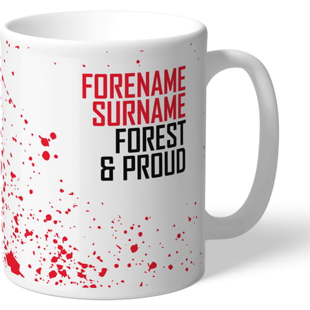 Personalised Nottingham Forest FC Proud Mug