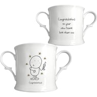 Personalised Chilli & Bubbles Congratulations Loving Cup