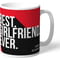 Personalised Nottingham Forest Best Girlfriend Ever Mug