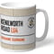 Personalised Luton Town FC Kenilworth Road Street Sign Mug