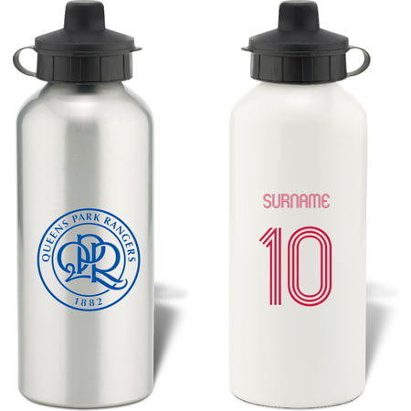 Personalised Queens Park Rangers FC Retro Shirt Aluminium Sports Water Bottle
