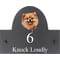 Personalised Pomeranian Dog Motif Slate House Name or Number Plaque/Sign - 25x20cm