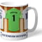 Personalised Tottenham Hotspur FC Goalkeeper Dressing Room Shirts Mug