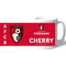 Personalised AFC Bournemouth True Cherry Mug